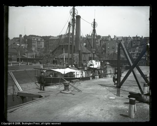 Boston Lightship Simpsons Drydock East Boston